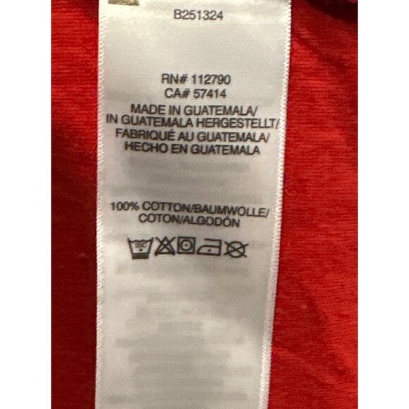 True Religion Red Hooded Tank Top XL Cotton - Picture 4 of 6